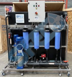 Dispositif 1 de recyclage d'eau de process industriel - France