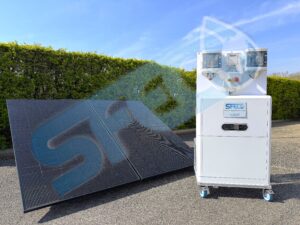 Unité solaire de traitement d'eau par ultrafiltration 2 m3/h