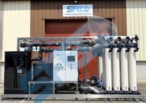 Unité industrielle de traitement d'eau par Ultrafiltration (70 m3/h)